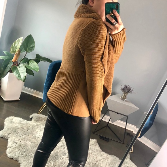 ◾️Isla Suede Knit Cardigan - Picture 5 of 6